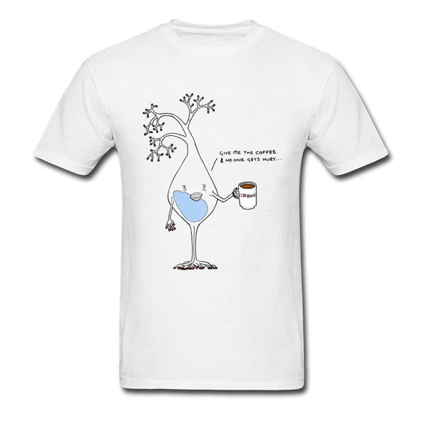 Men’s Caffeinated Neuron T-shirt - Psych Outlet