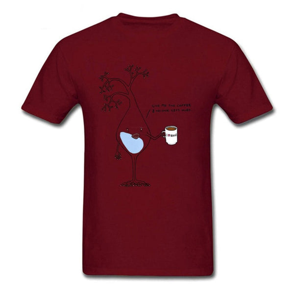 Men’s Caffeinated Neuron T-shirt - Psych Outlet