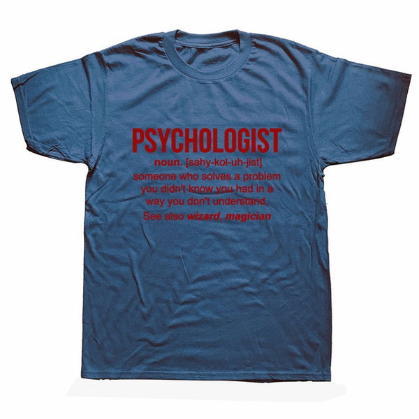 Funny Psychologist Definition Mens T-Shirt - Psych Outlet