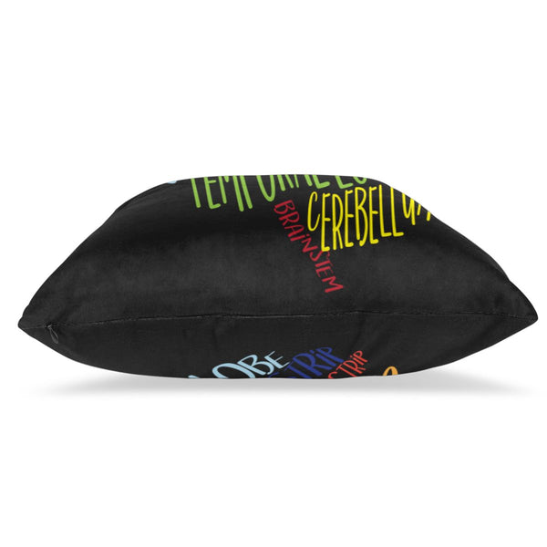 Brain Word Cloud Pillowcase / Cushion - Psych Outlet