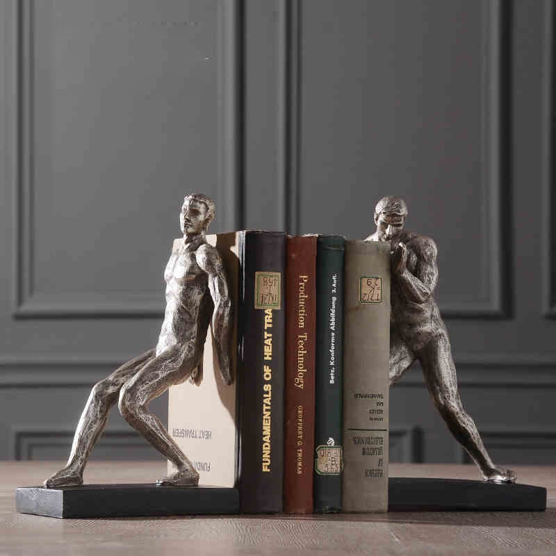 Human Bookends Human Male Body Bookends - Psych Outlet